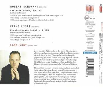 CD Robert Schumann: Franz Liszt: Sonata In B Minor / Robert Schumann: Fantasie In C Major