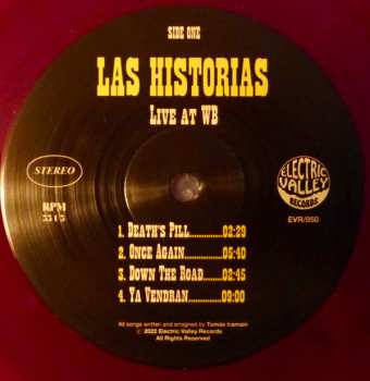 LP Las Historias: Live At WB LTD | CLR