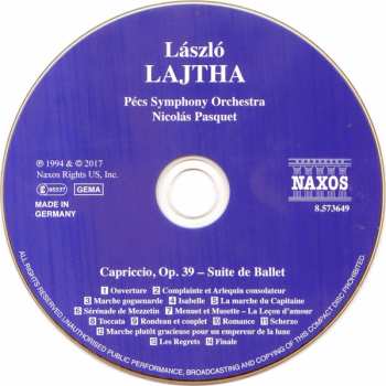 CD Pécs Symphony Orchestra: Orchestral Works, Vol. 7