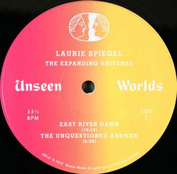 3LP Laurie Spiegel: The Expanding Universe