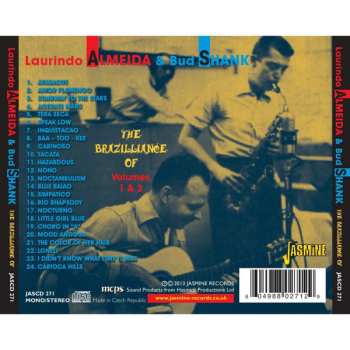 CD Bud Shank: The Brazilliance of Laurindo Almeida & Bud Shank - Volumes 1 & 2