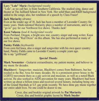 CD Lavender Country: Blackberry Rose and Other Songs and Sorrows from Lavender Country