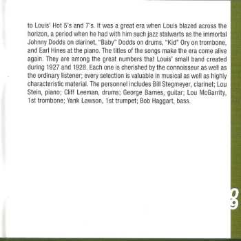 CD Lawson-Haggart Jazz Band: Jelly Roll's Jazz / Louis' Hot 5's And 7's