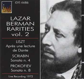 CD Lazar Berman: Lazar Berman Rarities Vol. 2
