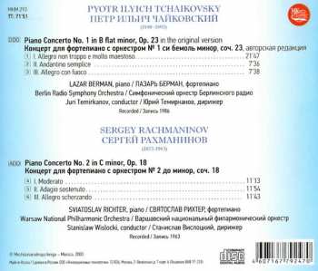 CD Pyotr Ilyich Tchaikovsky: Tchaikovsky: Piano Concerto No. 1 & Rachmaninov: Piano Concerto No. 2 / Чайковский: Фортепианный концерт № 1 и Рахманинов: Фортепианный концерт № 2 