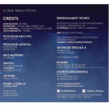 3CD Le Orme: Trilogy 1971-1973