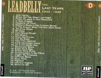 4CD/Box Set Leadbelly: Important Recordings 1934 - 1949