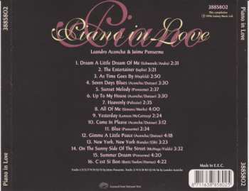 CD Leandro Aconcha: Piano In Love