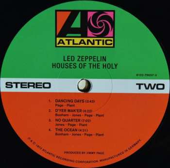 LP Led Zeppelin: Houses Of The Holy