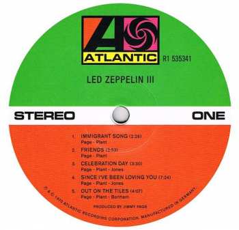 2LP Led Zeppelin: Led Zeppelin III DLX