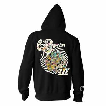 Merch Led Zeppelin: Mikina S Kapucí Swirl Iii S