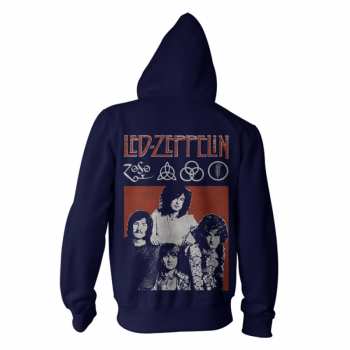 Merch Led Zeppelin: Mikina Se Zipem Photo S