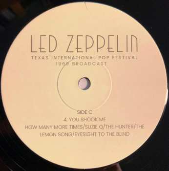 2LP Led Zeppelin: Texas International Pop Festival 1969 Broadcast