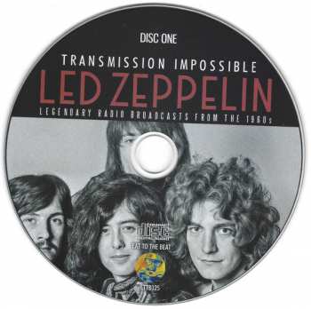 3CD Led Zeppelin: Transmission Impossible (Legendary Radio Broadcasts From The 1960s)