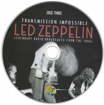 3CD Led Zeppelin: Transmission Impossible (Legendary Radio Broadcasts From The 1960s)