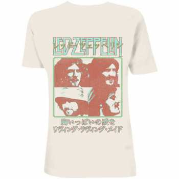 Merch Led Zeppelin: Tričko Japanese Plagát 