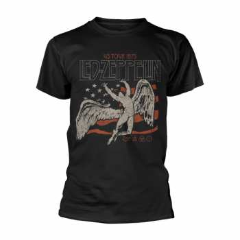 Merch Led Zeppelin: Tričko Us 1975 Tour Flag