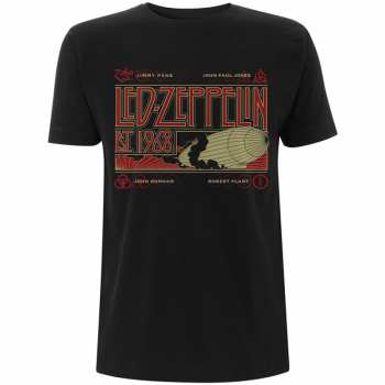 Merch Led Zeppelin: Tričko Zeppelin & Smoke  S