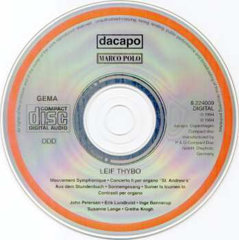 CD Inge Bønnerup: Vocal And Instrumental Works