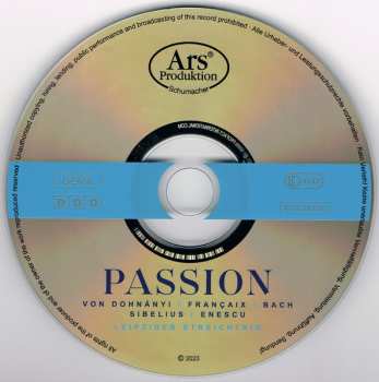 CD Leipziger Streichtrio: Passion
