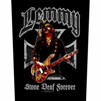 Merch Lemmy: Nášivka na chrbát Stone Deaf 