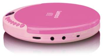 Audiotechnika Lenco CD-011BU Růžová