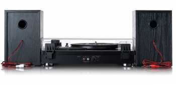 Audiotechnika Lenco LS-101BK  gramofon se samostatnými reproduktory a BT