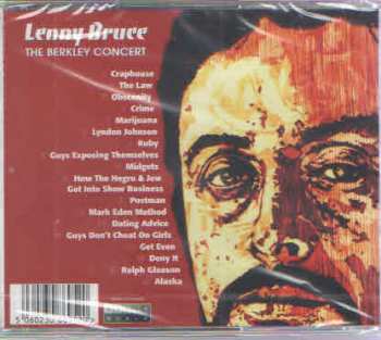 CD Lenny Bruce: The Berkeley Concert
