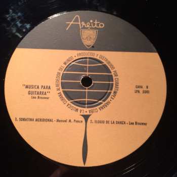 LP Leo Brouwer: Musica Para Guitarra / Musique Pour Guitare / Music For Guitar