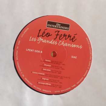 LP Léo Ferré: Les Grandes Chansons