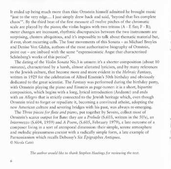 CD Francesco Parrino: Complete Violin Sonatas