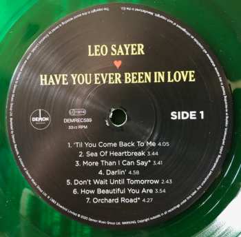 LP Leo Sayer: Have You Ever Been In Love CLR