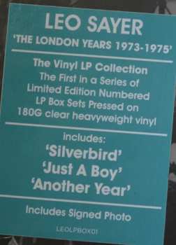 3LP/Box Set Leo Sayer: The London Years 1973-1975 LTD | NUM | CLR