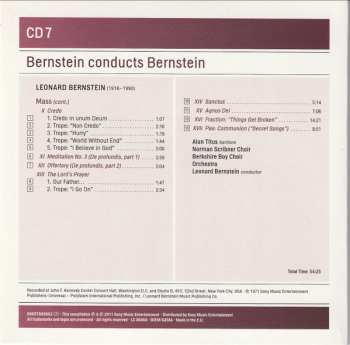 7CD/Box Set Leonard Bernstein: Bernstein Conducts Bernstein: Stage Works • Symphonies • Ballets • Choral Works • Songs