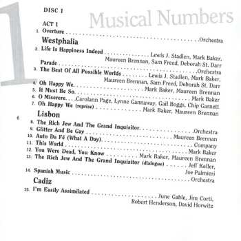 2CD Leonard Bernstein: Candide - 1974 Broadway Cast Recording