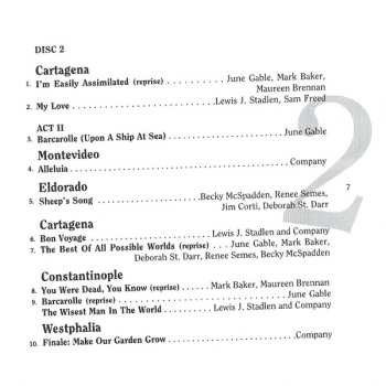 2CD Leonard Bernstein: Candide - 1974 Broadway Cast Recording