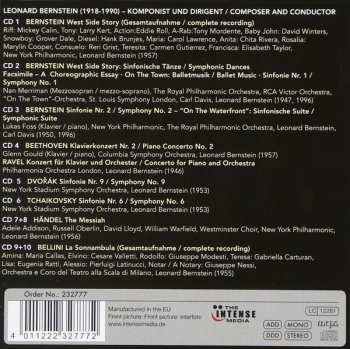 10CD/Box Set Leonard Bernstein: Leonard Bernstein