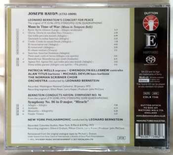 SACD Leonard Bernstein: Mass In Time Of War & Symphony No. 96 In D Major "Miracle"