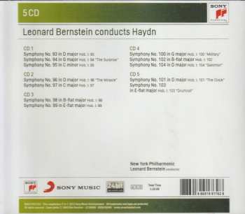 5CD Leonard Bernstein: Leonard Bernstein Conducts Haydn • The London Symphonies (Nos. 93–104)
