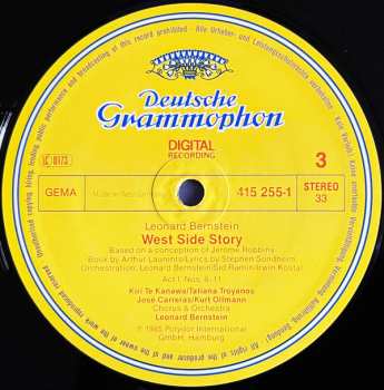 2LP Leonard Bernstein: West Side Story