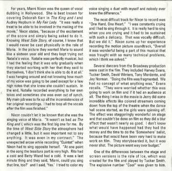 CD Leonard Bernstein: West Side Story (The Original Sound Track Recording)