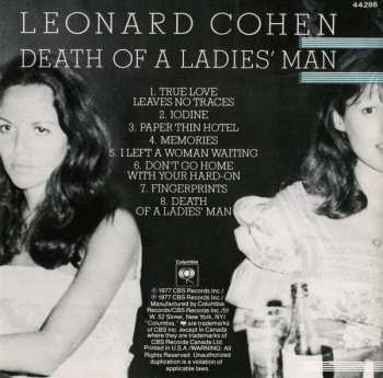 CD Leonard Cohen: Death Of A Ladies' Man