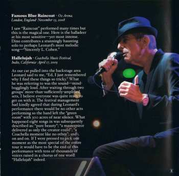 CD/DVD Leonard Cohen: Songs From The Road