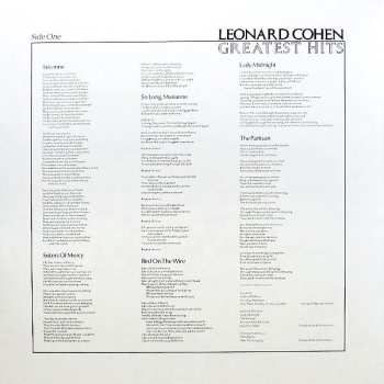 LP Leonard Cohen: Greatest Hits