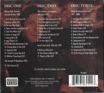 3CD/Box Set Leonard Cohen: The Spirit Of Radio (Classic Broadcasts Recordings)