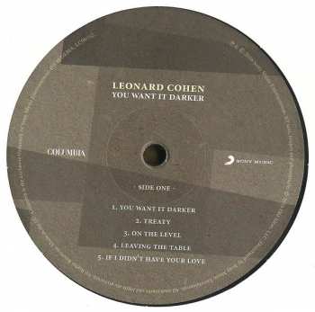 LP Leonard Cohen: You Want It Darker