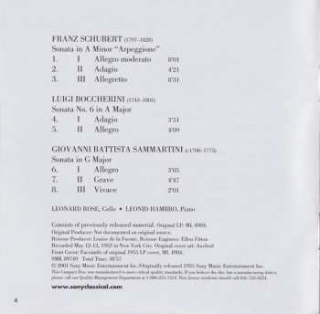 CD Franz Schubert: Sonatas