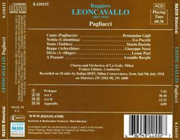 CD Orchestra Del Teatro Alla Scala: Pagliacci