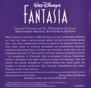 2CD Leopold Stokowski: Walt Disney's Fantasia