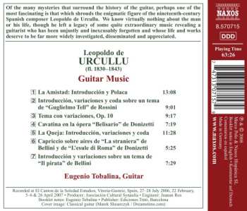 CD Leopoldo De Urcullu: Guitar Music